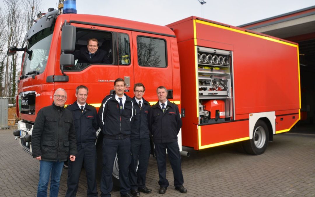 Neues Einsatzfahrzeug für den Löschzug Nettesheim
