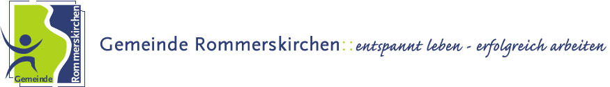 Logo und Motto der Gemeinde Rommerskirchen