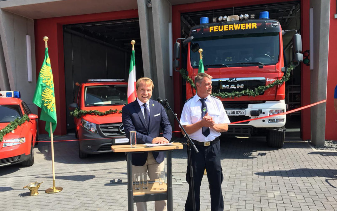 Genese der Erweiterung des Feuerwehrgerätehauses Nettesheim