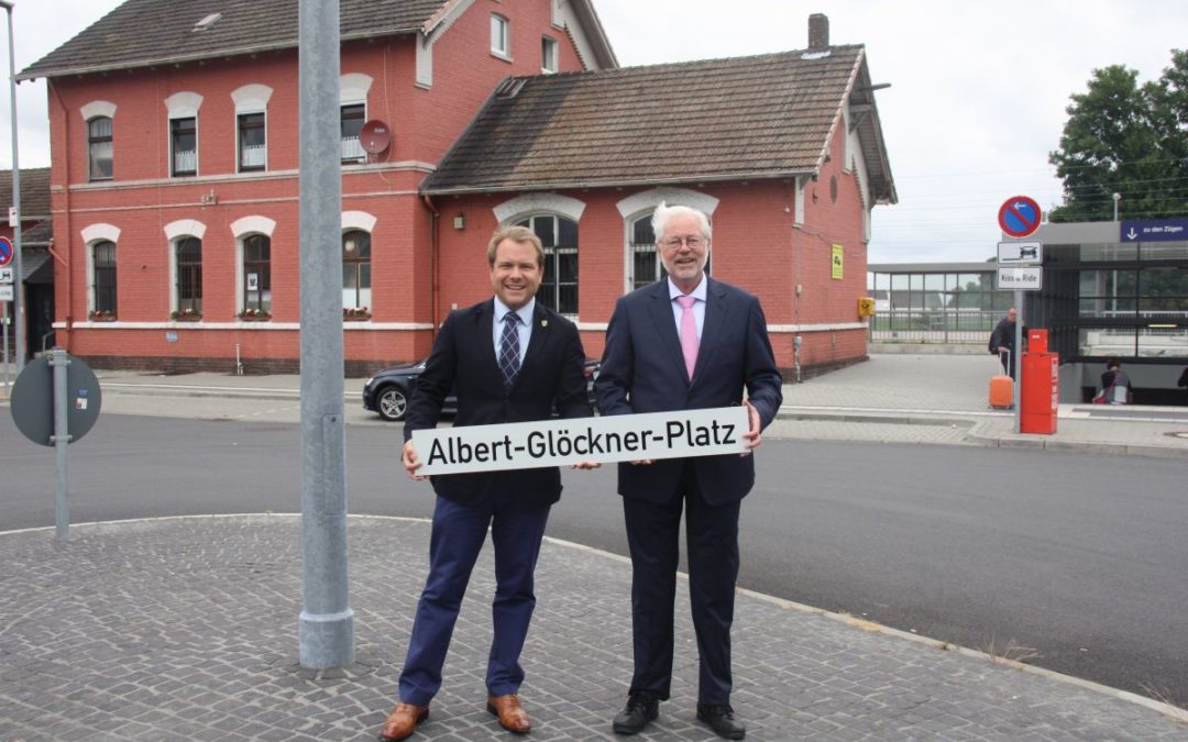 Einweihung Albert – Glöckner – Platz