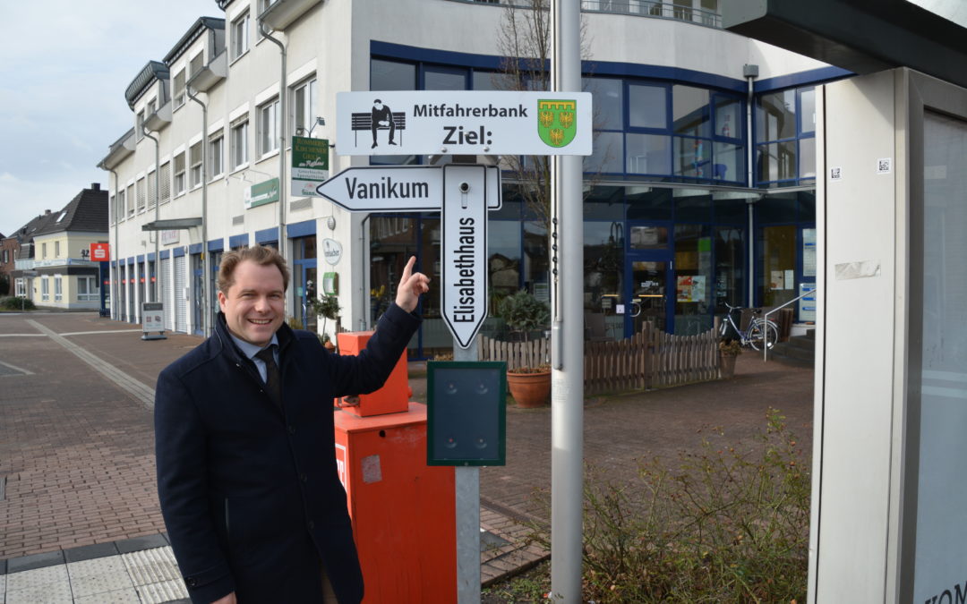 Mitfahrerbank geht an den Start