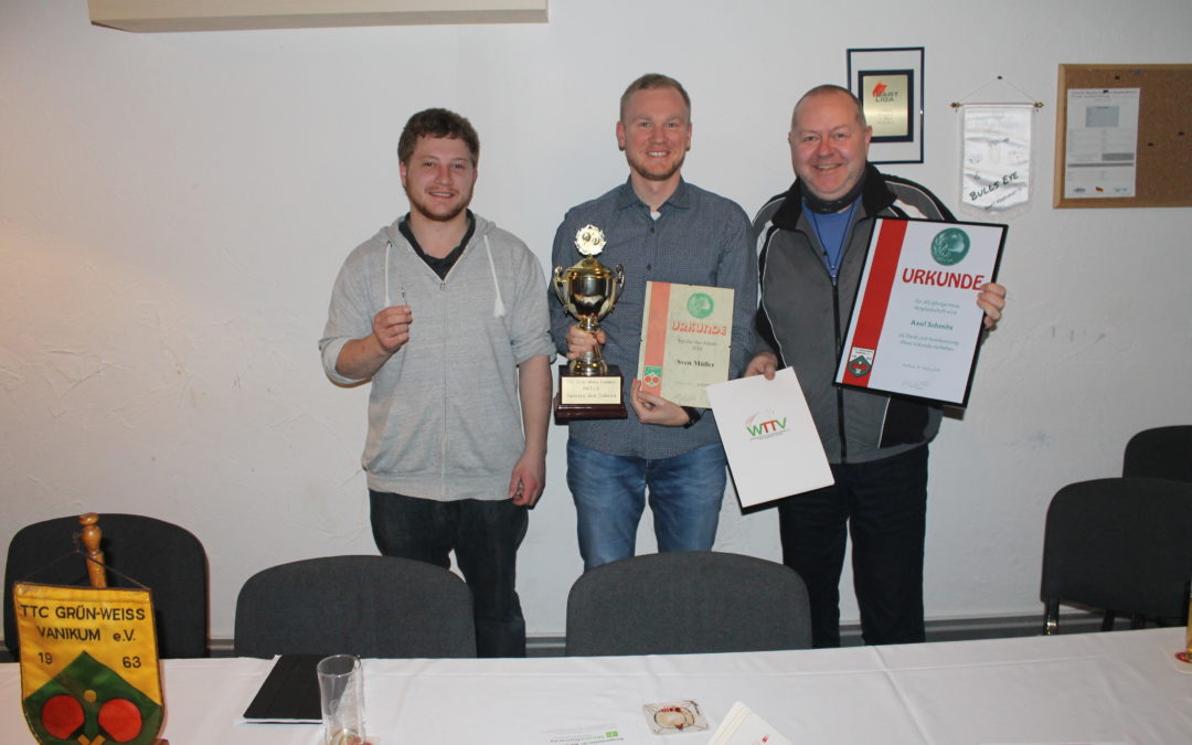 Kontinuität beim TTC Vanikum > Rommerskirchener Verein berichtet über grundsolides Jahr