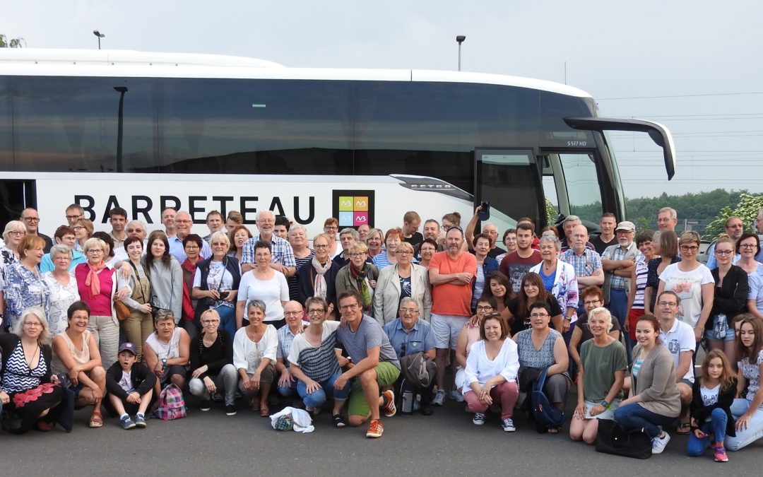 57köpfige Delegation aus Westfrankreich kommt am Himmelfahrt-Wochenende an den Gillbach