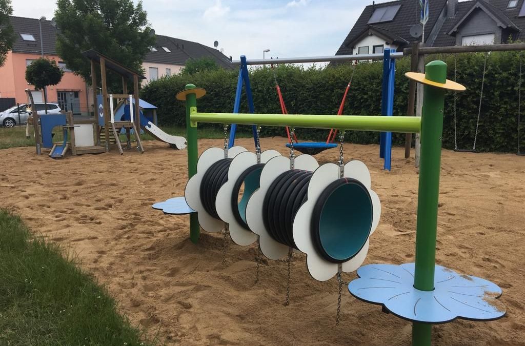 Wiedereröffnungsfeier des Spielplatzes an der Albrecht-Dürer-Allee