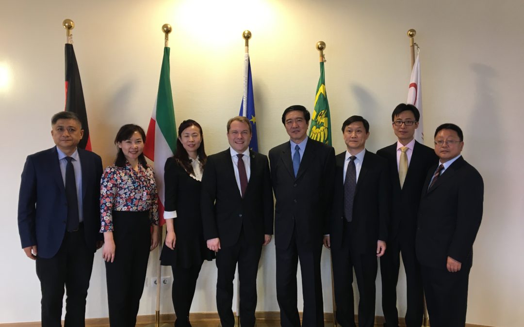 Besuch aus China: Delegation aus Qingdao zu kurzem Besuch in Rommerskirchen