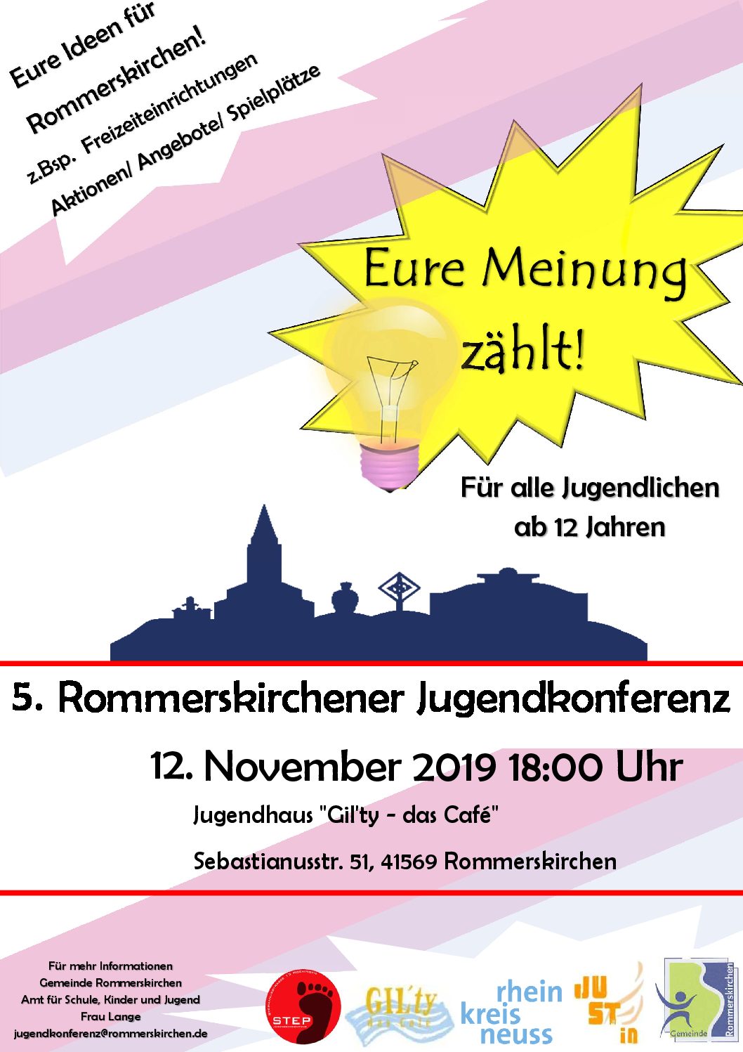 5. Jugendkonferenz als Beteiligungsorgan für junge Menschen in Rommerskirchen