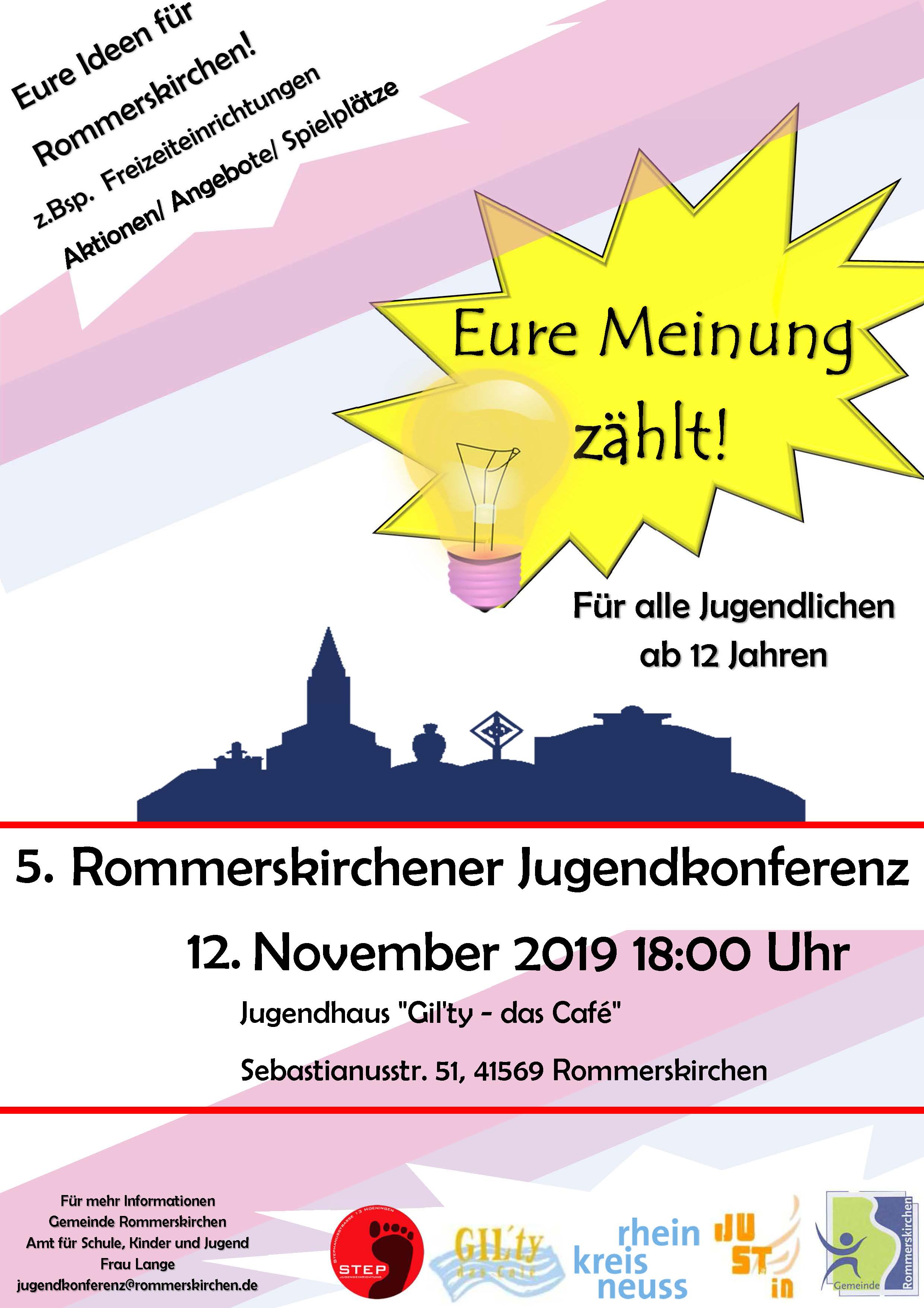 Flyer Jugendkonferenz November 2019