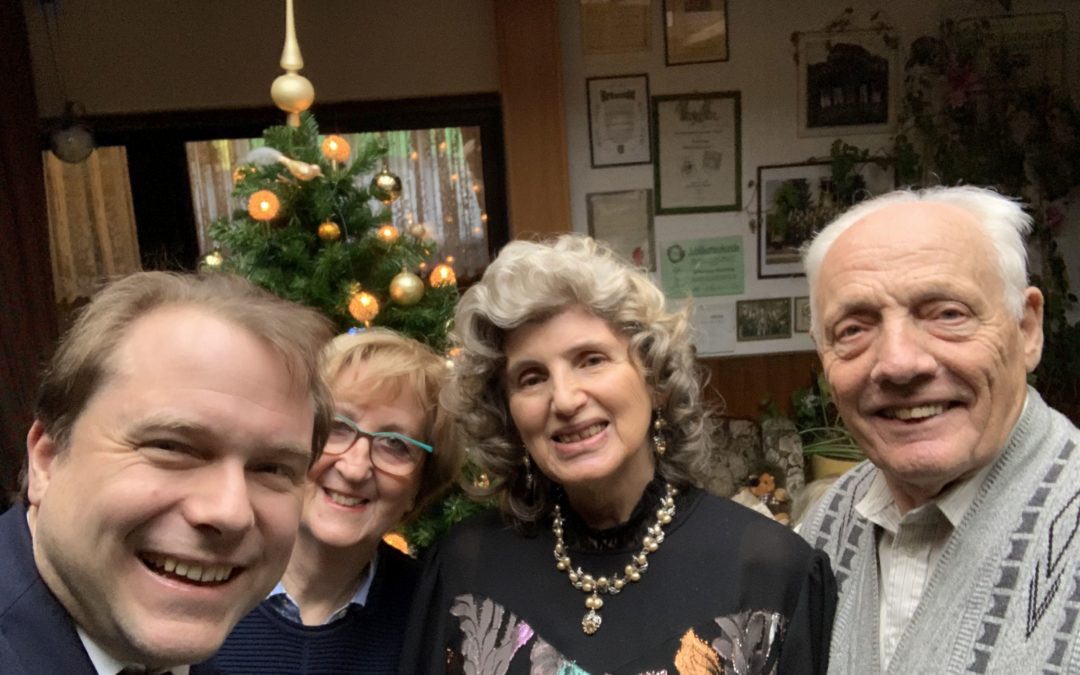 Bürgermeister Dr. Martin Mertens gratuliert zur diamantenen Hochzeit