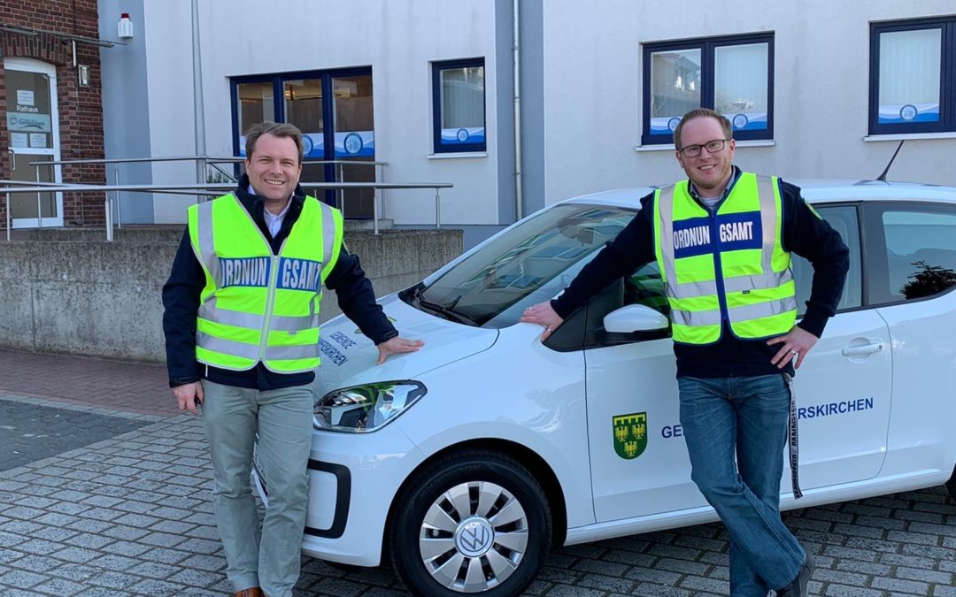 Ordnungsamt im Dauereinsatz Bürgermeister geht mit auf Streife