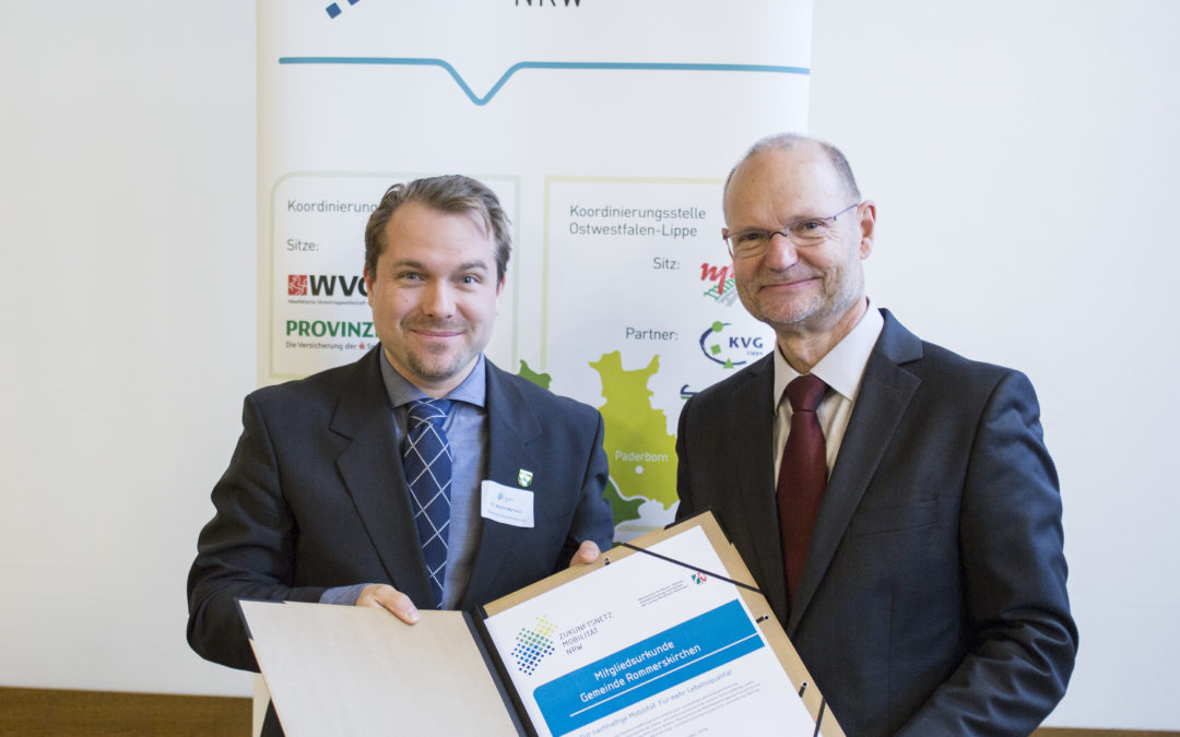 Rommerskirchen ist bereits seit drei Jahren Mitglied im „Zukunftsnetz Mobilität NRW“