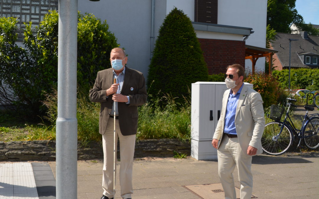 Rommerskirchen wird barrierefrei: Sehbehinderten- und Blindenverein des Rhein-Kreises Neuss zu Gast