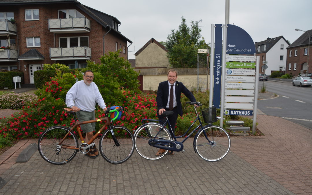 Bürgermeister trifft „Stadtradel – Star“
