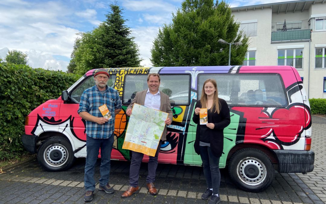 Flyer informiert über Freizeitgestaltung im Kreisgebiet