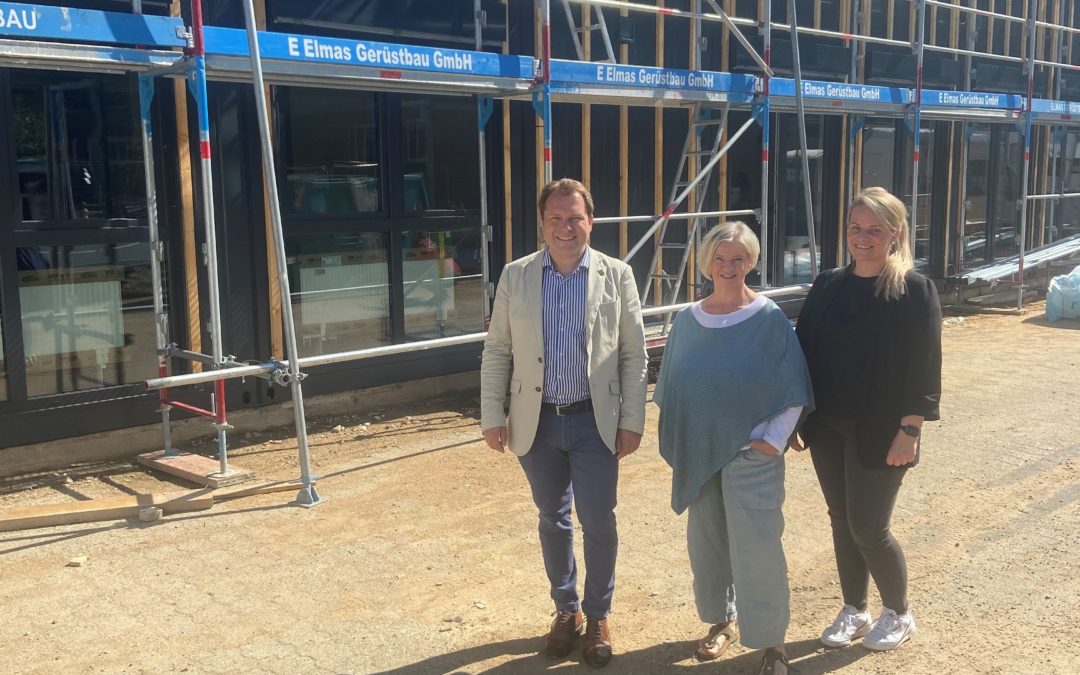 Neubau an Kastanienschule wird Ende der Sommerferien abgeschlossen