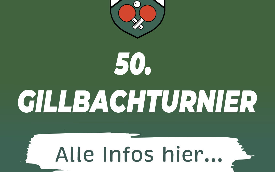 50. Gillbachturnier des TTC Vanikum