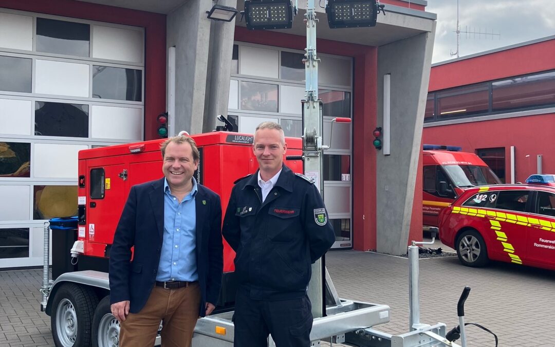 Feuerwehr verfügt über neues Stromaggregat