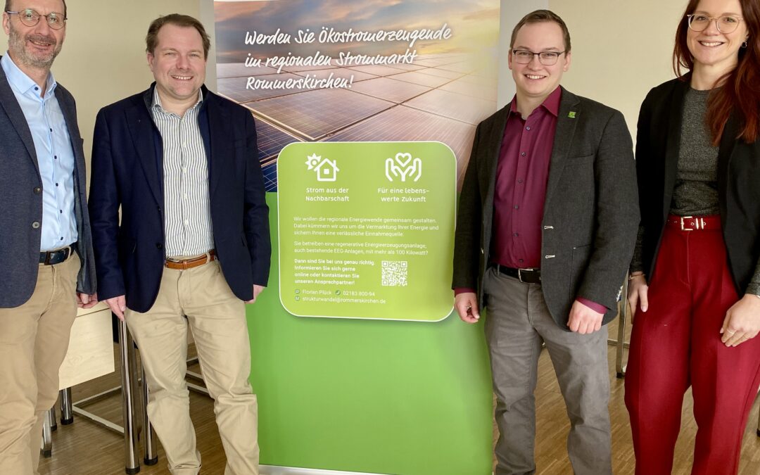 Gemeinde Rommerskirchen und Westenergie eröffnen regionalen Strommarkt
