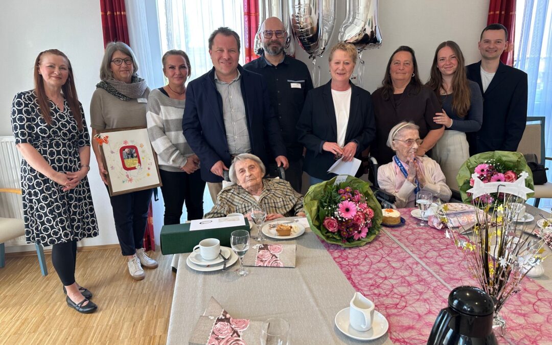 Zusammen 202 Jahre – Zwillingschwestern feierten 101 Geburtstag