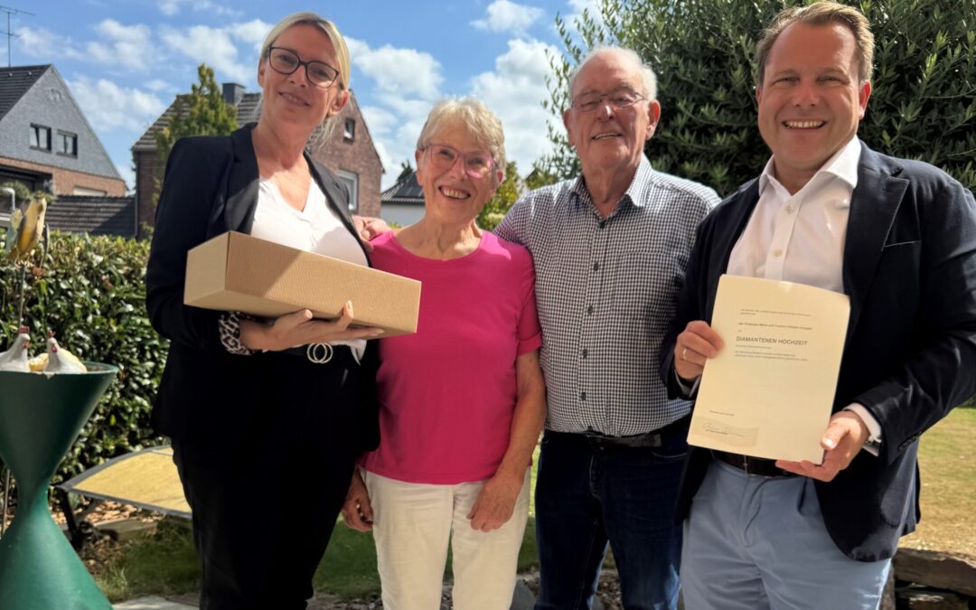 Diamanthochzeit Friedrich-Wilhelm und Maria Knöppel