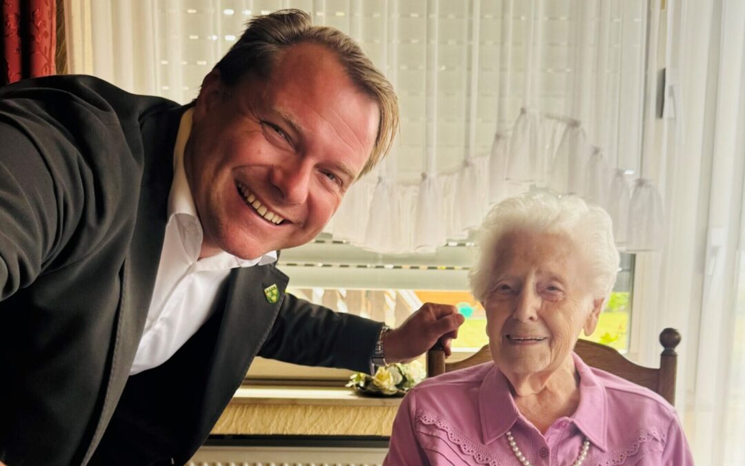 Christine Lugt feierte 90. Geburtstag