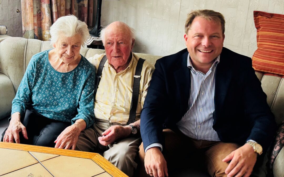 Karl- Heinz Kühnöl feierte 95.Geburtstag