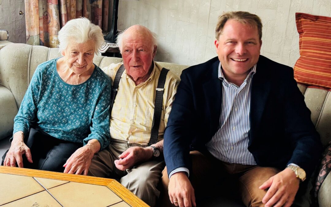 Karl- Heinz Kühnöl feierte 95.Geburtstag