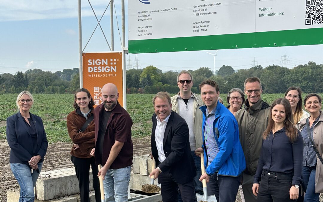 Spatenstich für Giller Höfe –  220 neue Wohneinheiten geplant