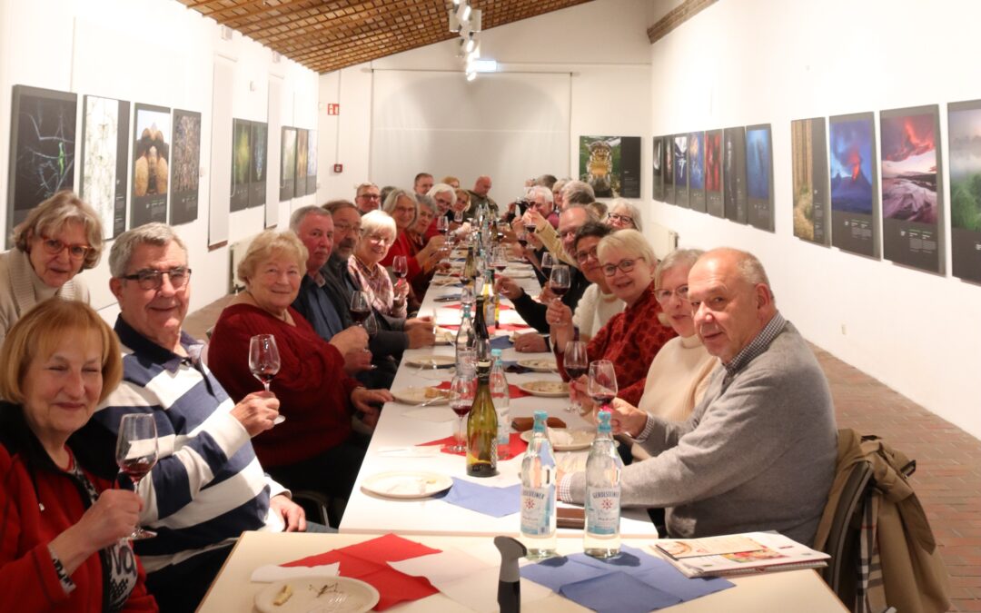 Beaujolais-Abend des Partnerschaftskomitees Rommerskirchen-Mouilleron-le-Captif