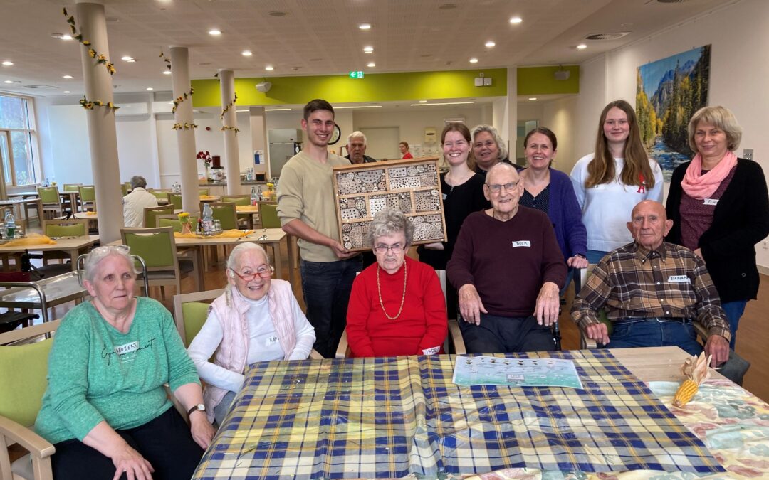 Es summt und brummt zukünftig im Caritashaus