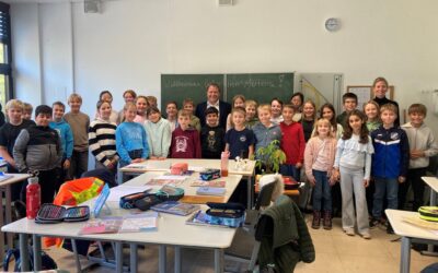 Martin Mertens stellte sich Schülerfragen in Knechtsteden