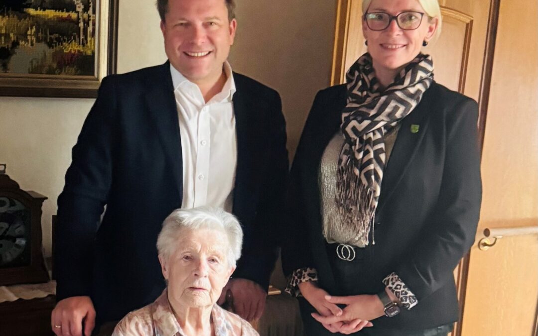 Maria Rosenberg feierte ihren 101. Geburtstag