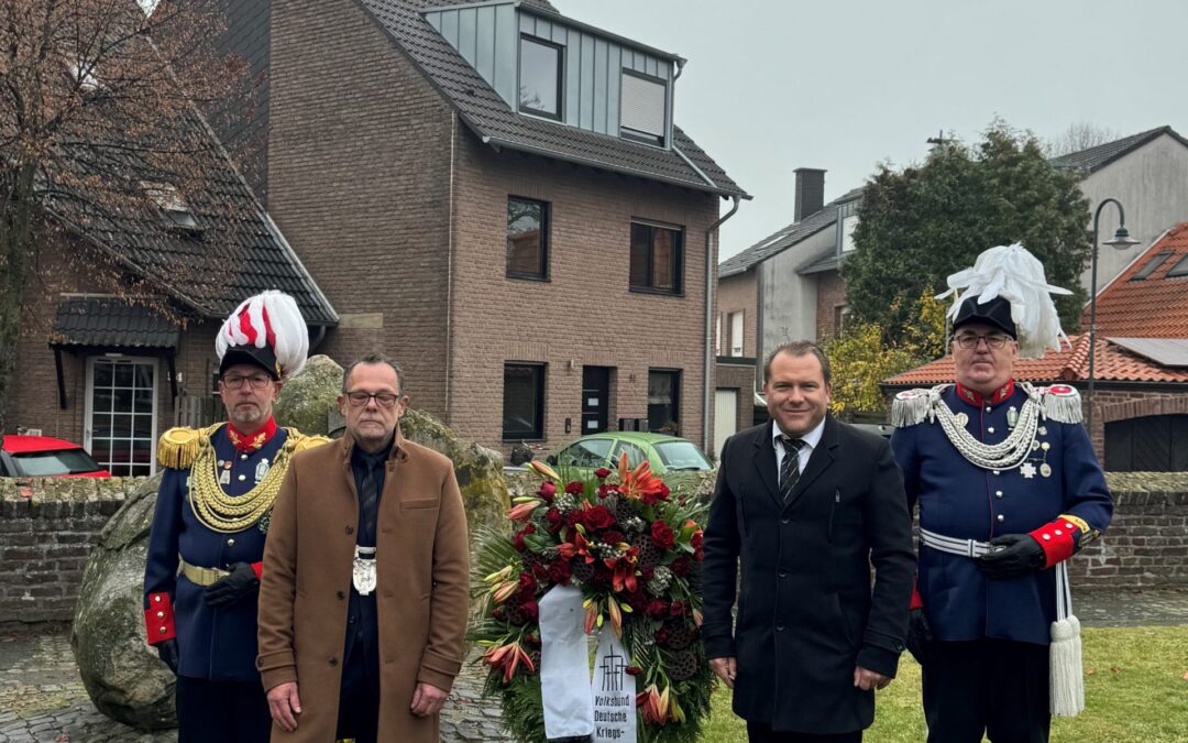 Volkstrauertag: „Kriege passieren nicht einfach“