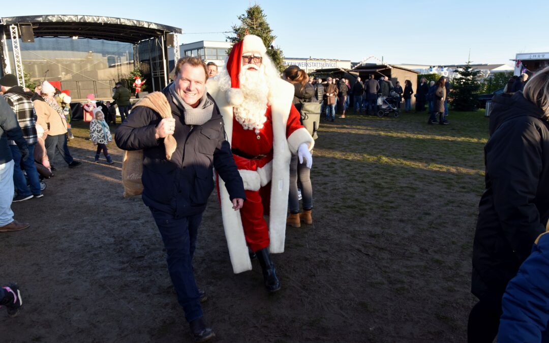 Rekordbesuch beim Weihnachtsmarkt