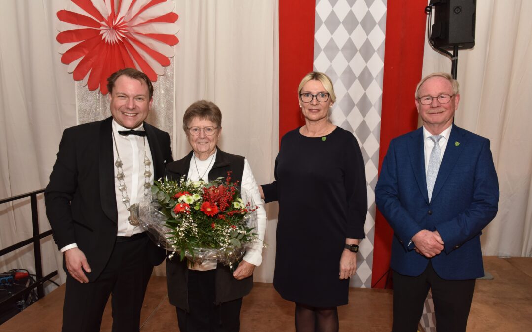 Ehrengabe der Gemeinde Rommerskirchen für Ingrid Hollatz