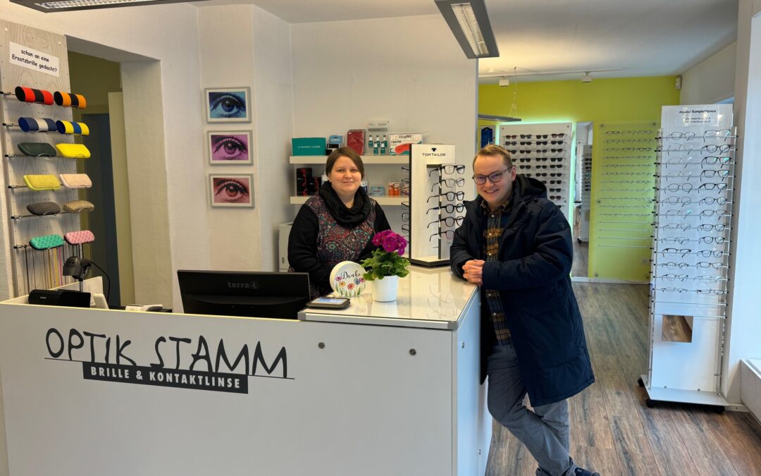 Unternehmensbesuch bei Optik Stamm: Erfolgreiche Übernahme und zukunftsorientierte Perspektiven