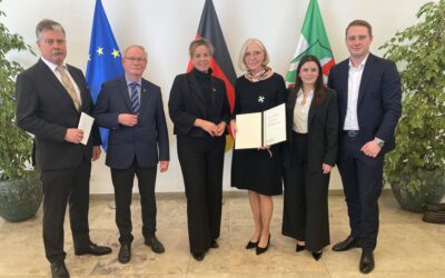 Heike Gerhards erhält NRW-Verdienstorden