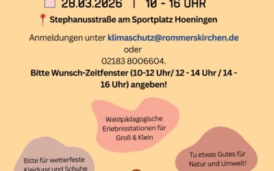 Mitmachaktion für Groß und Klein – Bäume pflanzen in Hoeningen