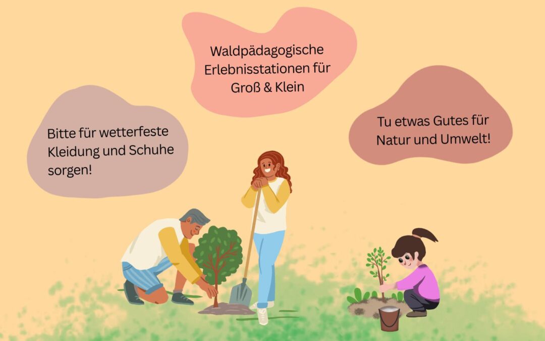 Gemeinsam Bäume pflanzen