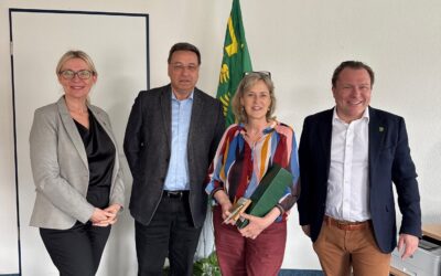 Kfd-Frau des Jahres beim Bürgermeister