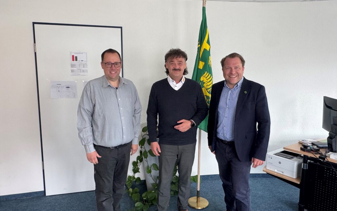 Austausch zwischen Bürgermeister Dr. Martin Mertens und dem Arbeiter-Samariter-Bund Region Düsseldorf e. V.