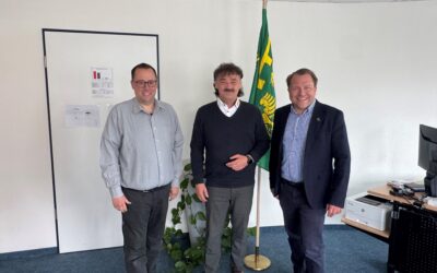Austausch zwischen Bürgermeister Dr. Martin Mertens und dem Arbeiter-Samariter-Bund Region Düsseldorf e. V.