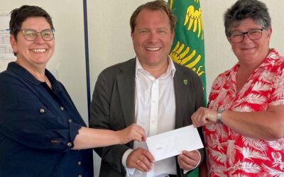 400 Euro für das Café Zeitlos
