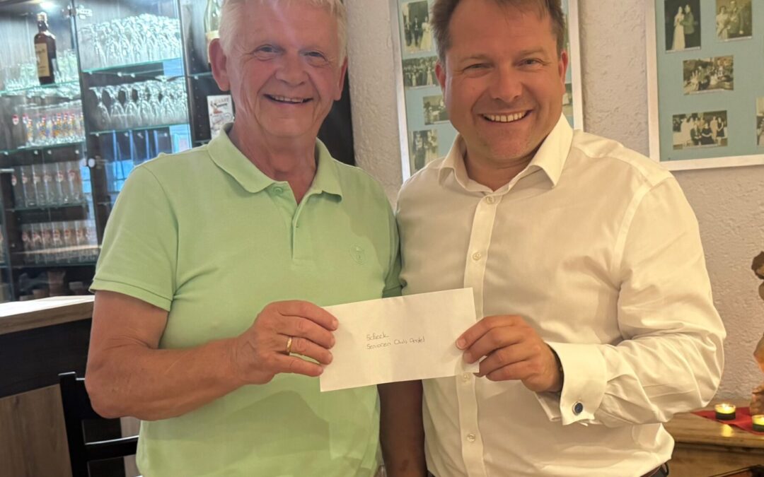 400 Euro für den Seniorenclub Anstel