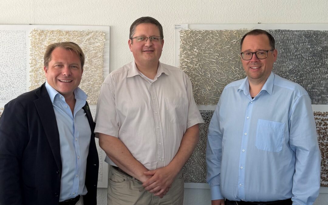 Bürgermeister Dr. Martin Mertens trifft sich mit DGB-Kreis-Vorsitzendem René Donner
