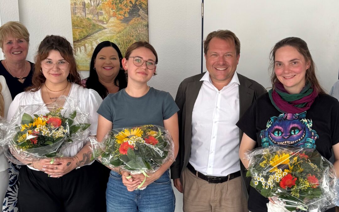 Neue Erzieherinnen voller Begeisterung für ihren Beruf