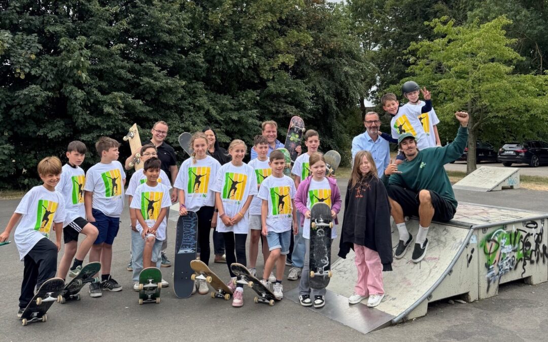 Mit dem Skateboard in Rommerskirchen durch die Ferien