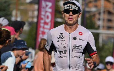 Norbert Schröder aus Eckum wird beim Triathtlon Alpe d’Huez Dritter seiner Altersklasse