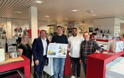 75 Jahre Elektro Leufgen – Unternehmensbesuch zum Firmenjubiläum