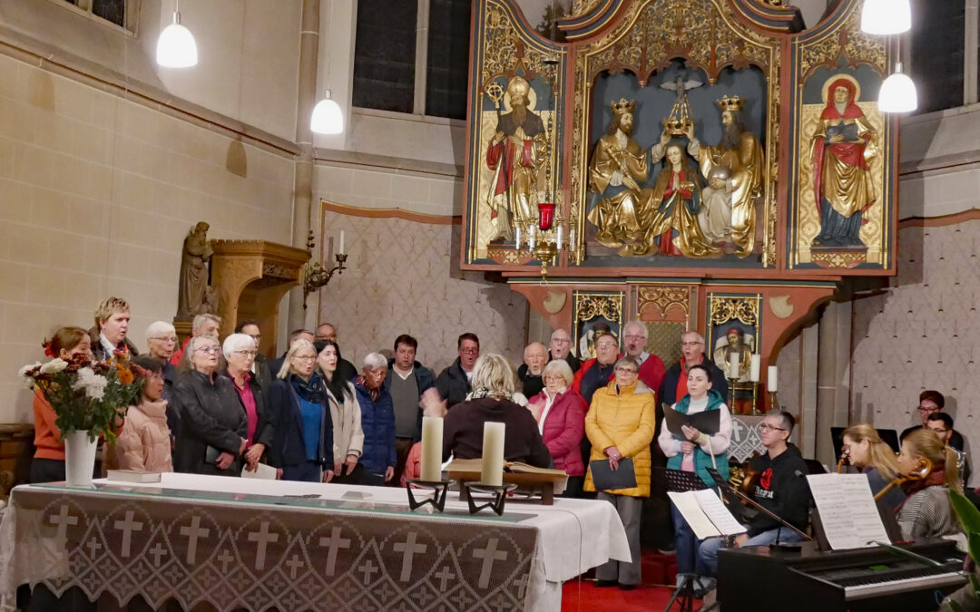 Kirchenchor von St. Martinus feiert sein 160-Jahr-Jubiläum